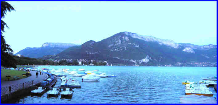 Le fameux Lac d'Annecy