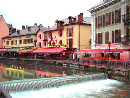 Annecy, ses restaurants
