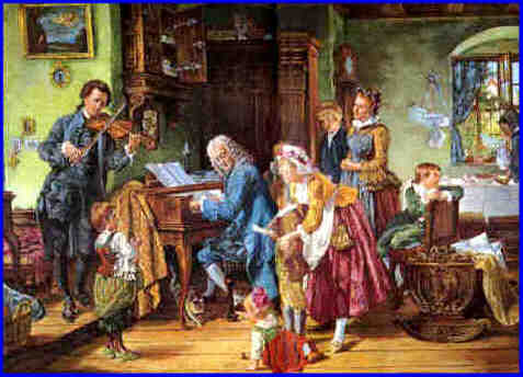 Rosehthal T.E. peintre de la fin du XIX s. imagine ce tableau