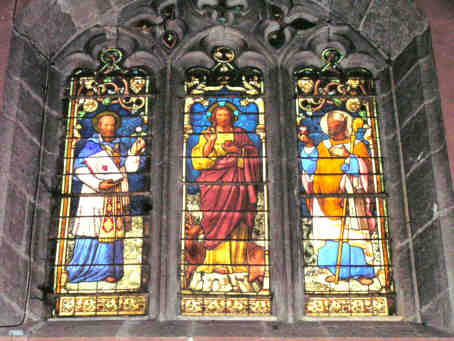 église st Maurice Annecy : vitraux