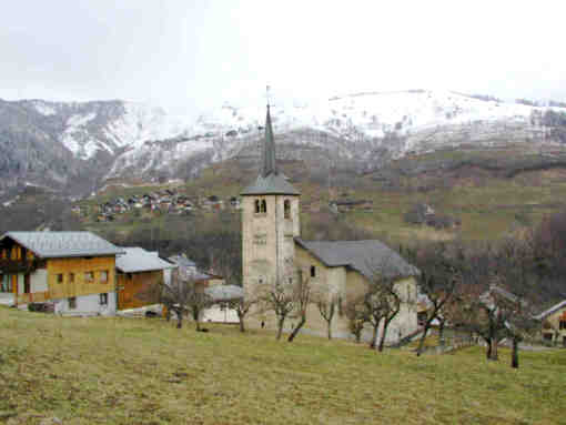 glise des Avanchers (Savoie)