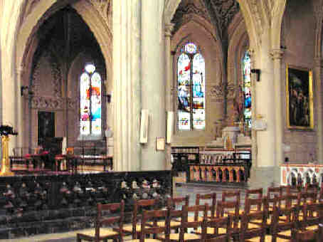 cathdrale de  Chambry, vue salle