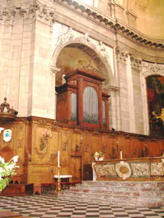 Cathdrale N.D.Nancy : l'orgue de choeur