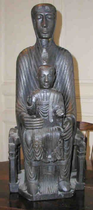 Vierge Noire de st Gervasy-reproduction