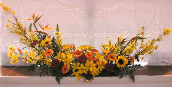 Fleurs de l'autel