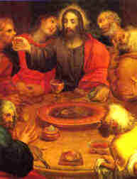 La Cne, dernier repas de Jsus avec ses aptres