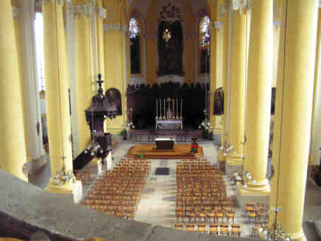 église st Jacques, Lunéville : le choeur