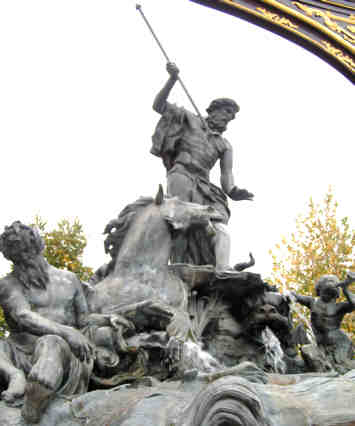 Nancy, fontaine de Neptune
