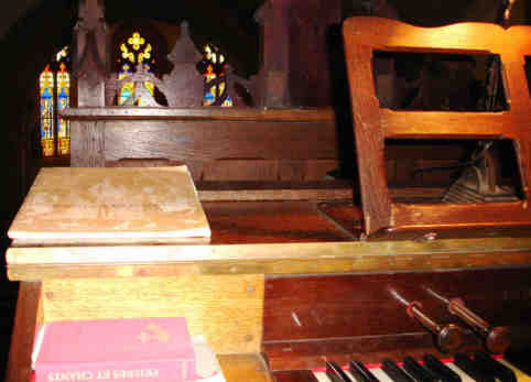 De la place de l'organiste : Vue sur le choeur