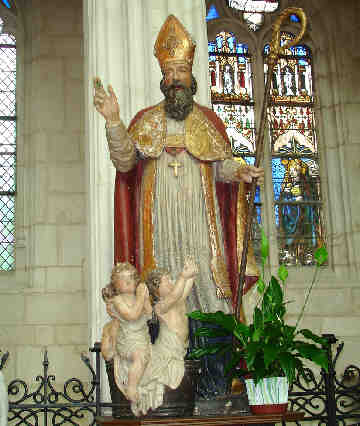 L'Art du Temps Libre : Saint Nicolas statue