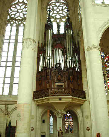 Grand orgue Cuvillier 1848-1851 puis tendu et harmonis par Michel GAILLARD