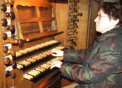Raphale Garreau De Labarre  l'orgue st Maximin de Thionville