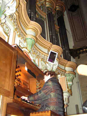 Raphale Garreau De Labarre  l'orgue st Maximin de Thionville