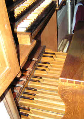 Orgue st Maximin Thionville : pdalier