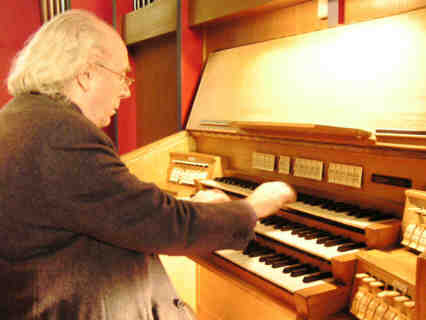 orgue Schwenkedel : Jean-Pierre  la console