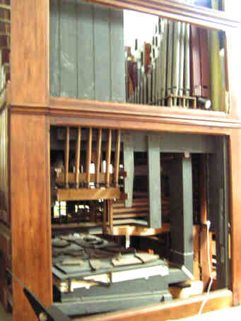 Entrailles de l'orgue