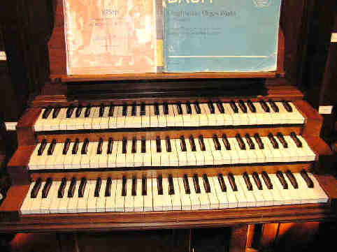 orgue cathdrale de Chambry, claviers