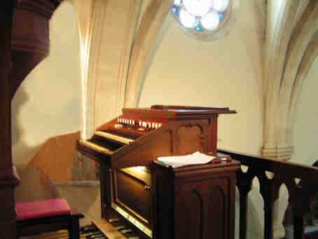 Console de l'orgue Puget 1873