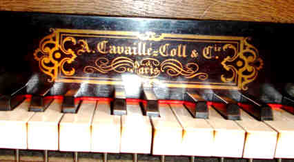 Cavaille Coll plaque