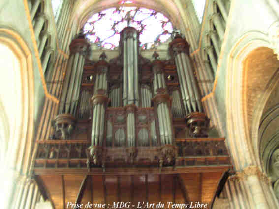 Reims Orgue cathdrale Notre Dame