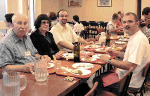 Table Jean-Paul, M.Martine, Sbastien et Jean Sbastien