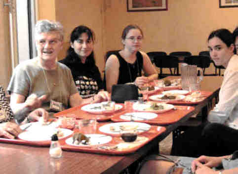 Table Bernadette, Rose-Marie, Estelle, Eve