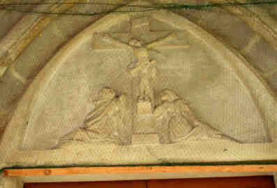 Sculpture sur la crucifixion