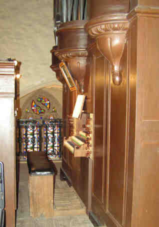 Console orgue Villacourt