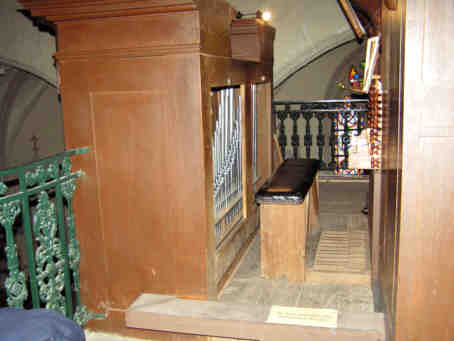 alcve de l'organiste
