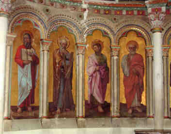 glise saint Fiacre de Villers-les-Nancy : fresques