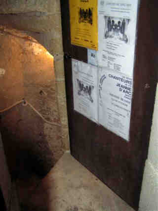 Villers les Nancy, glise saint Fiacre : escalier tribune