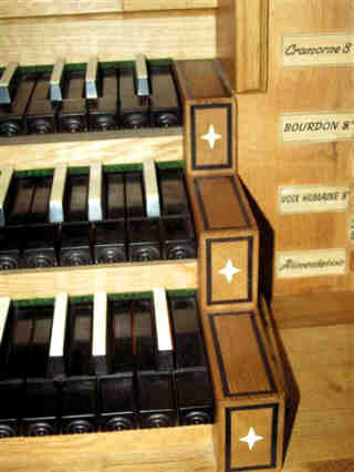 Villers les Nancy, orgue glise saint Fiacre, marquetterie